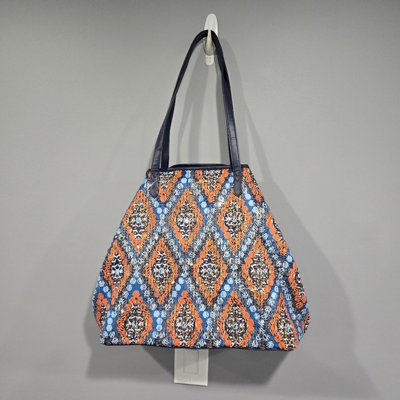 🐢 Vera Bradley Summer Sparkle Marrakesh Beads Tote Bag Convertable Tote - Picture 11 of 14